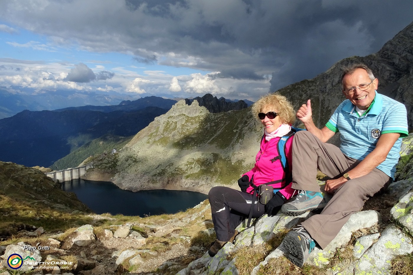 07 Alla Bocchetta di Piazzocco (2252 m) con  vista sul Lago d'Inferno.JPG